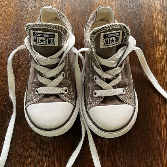 Converse Other - Gray Toddler Converse Size 9